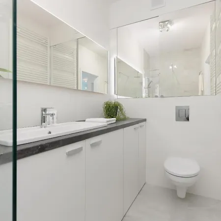 Modern Elegance With Parking & Ac, Next To Manufaktura By Renters Prestige Apartament Łódź