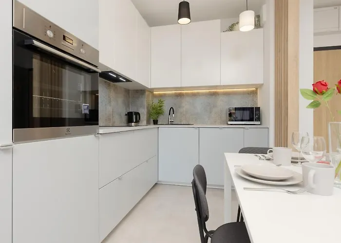 Apartment Modern Elegance With Parking & Ac, Next To Manufaktura By Renters Prestige Łódź