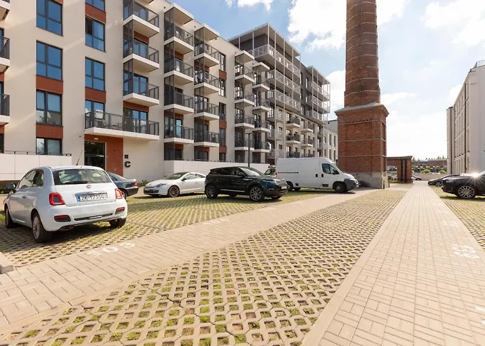 Modern Elegance With Parking & Ac, Next To Manufaktura By Renters Prestige 罗兹